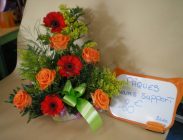 Bouquet rond fleuriste 13011